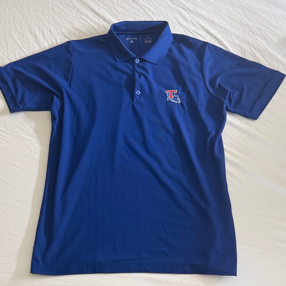 Louisiana Tech Royal Blue Polo Shirt